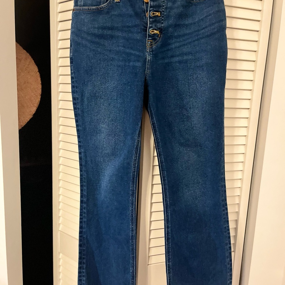 J. Crew high-rise flare crop, 26
